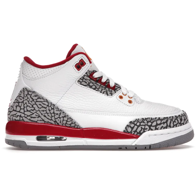 Air Jordan 3 Retro Cardinal (GS) - 39