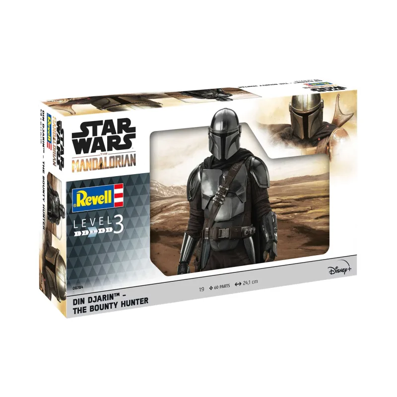 Revell Plastic ModelKit Star Wars 06784 - The Mandalorian: Lovec odmien (1:9)