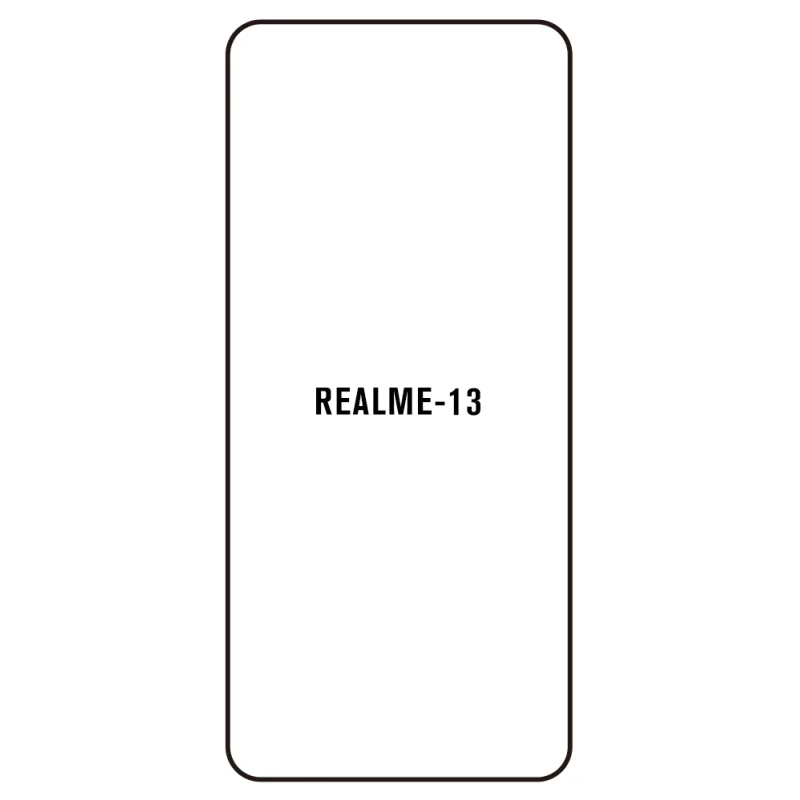 Sunshine Realme 13 5G Predná Hydrogél ochranná fólia Strih: Kompatibilná s krytom, Typ fólie: Anti-Spy (Privacy)