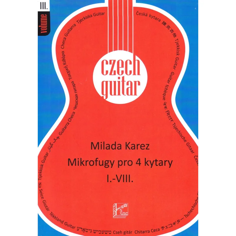 Milada Karez Czech Guitar III