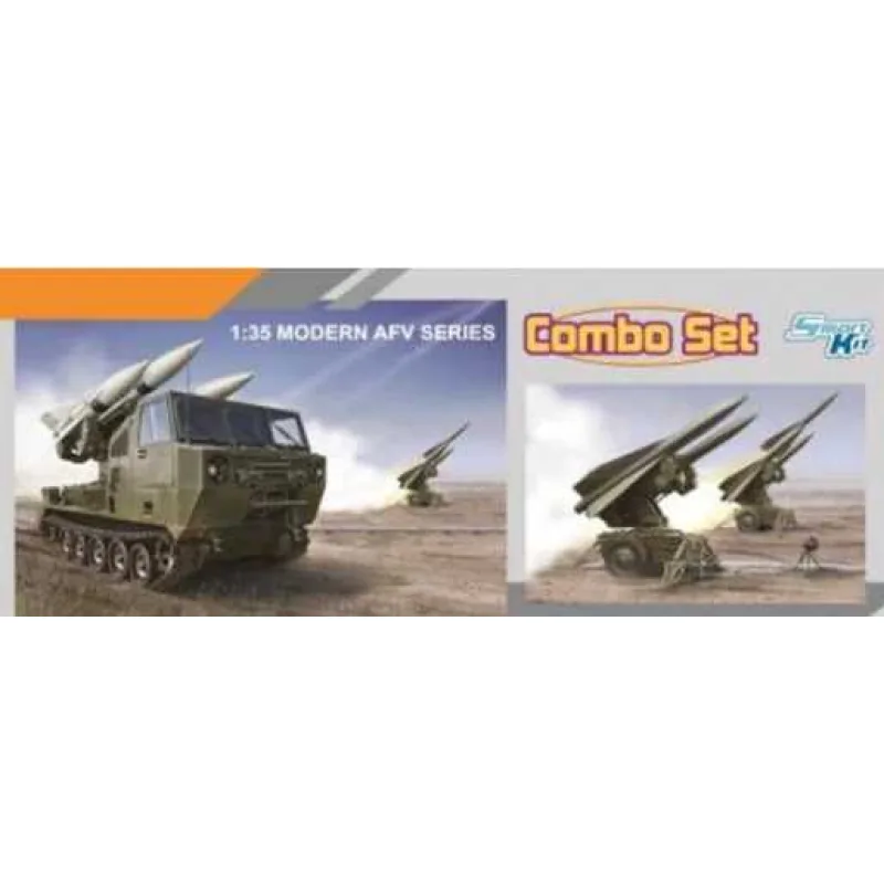 Dragon Model Kit military 3588 - M727 MISSILE CARRIER + MIM-23 HAWK (1:35)
