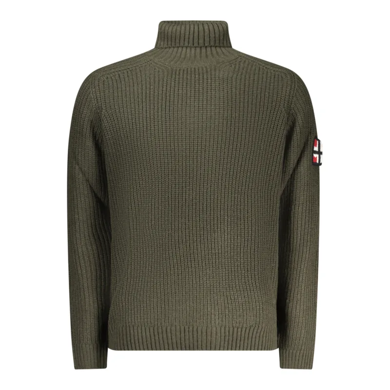 Pánsky Sveter NORWAY 1963 - Zelená Farba: Zelená, Veľkosť: XL