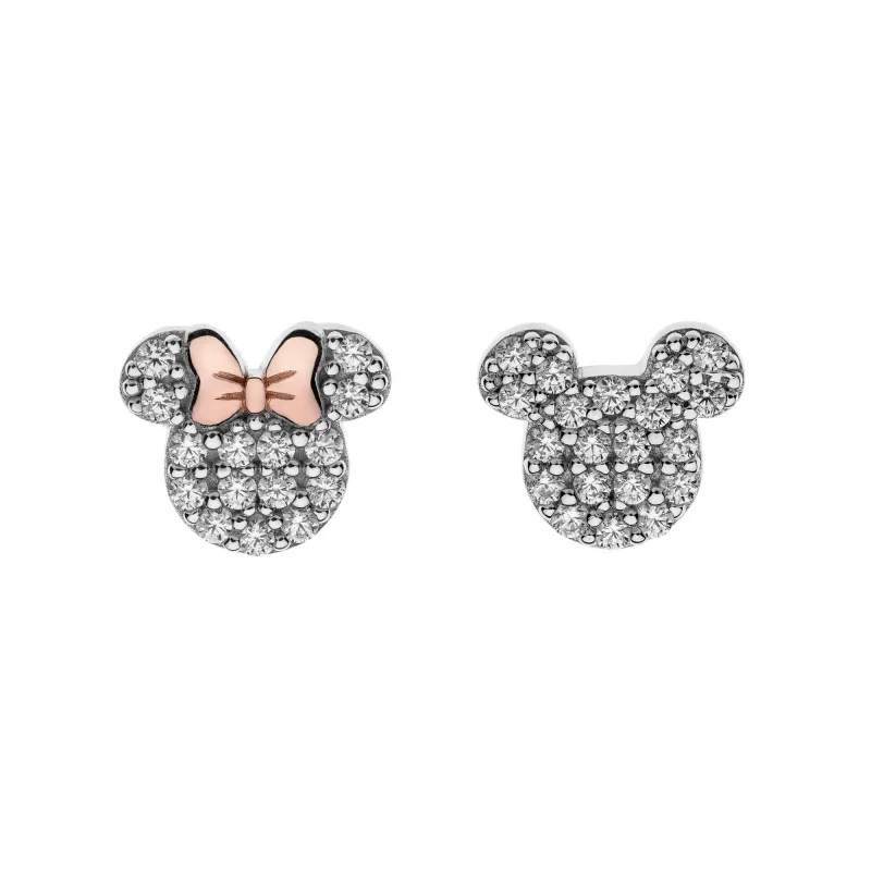 Strieborný náhrdelník Disney Mickey Mouse C901370SRML-B