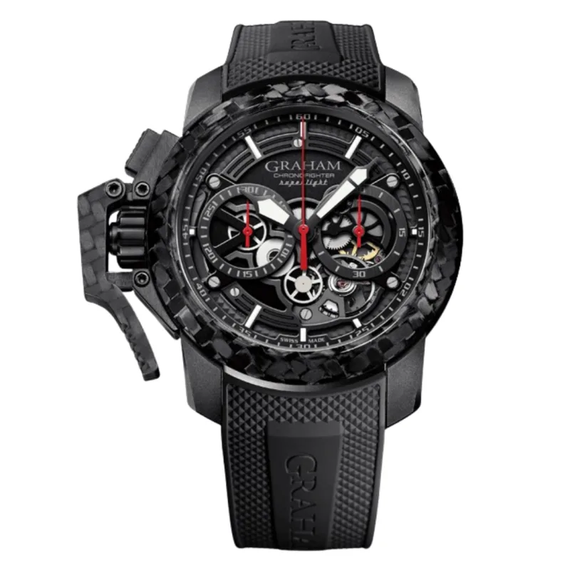 Graham Chronofighter Superlight Carbon Skeleton | 2CCBK.B25A.K92K - OS