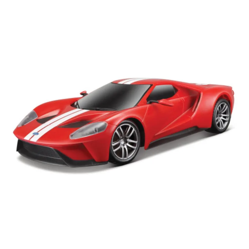 Maisto RC Ford GT Radio Control Vehicle, červený 1:24