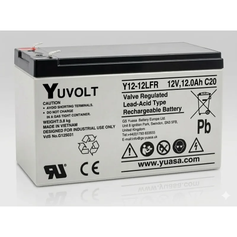 PANASONIC Yuasa YUVOLT Y12-12FR F2 VdS (12V; 12Ah) 15052