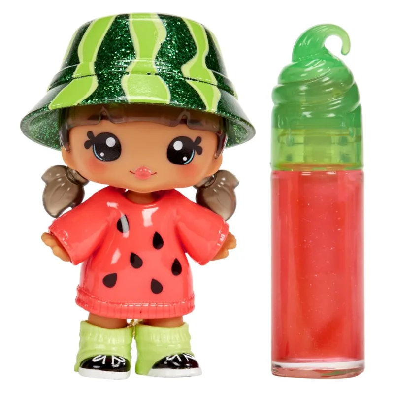 Yummiland Malá bábika s leskom na pery - Maya Watermelon