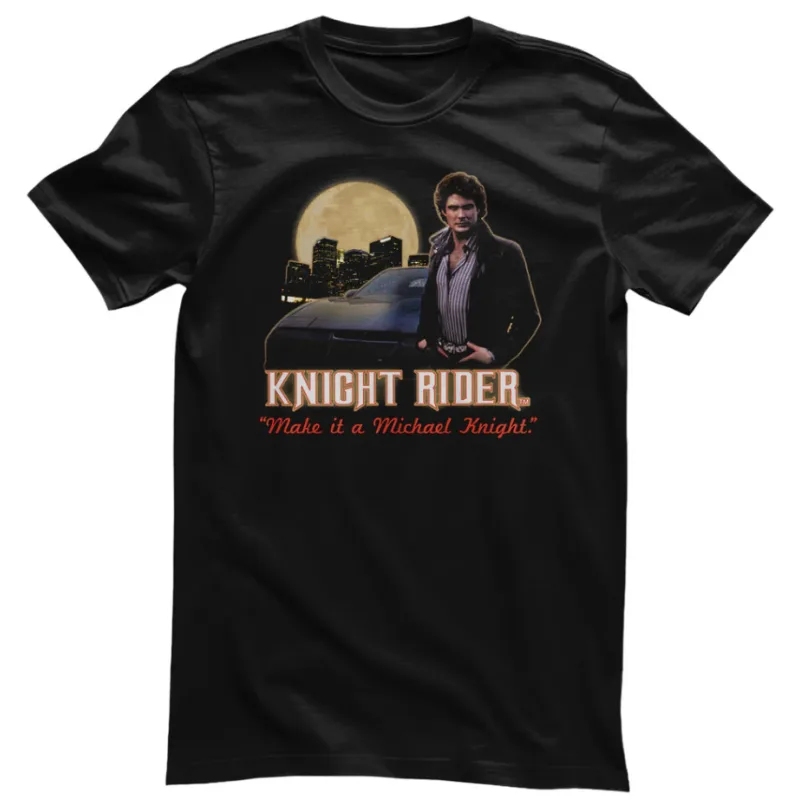 Knight Rider - Make It A Michael Knight (tričko)