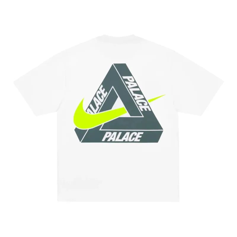 Palace x Nike Tri Swoosh T-Shirt White - M