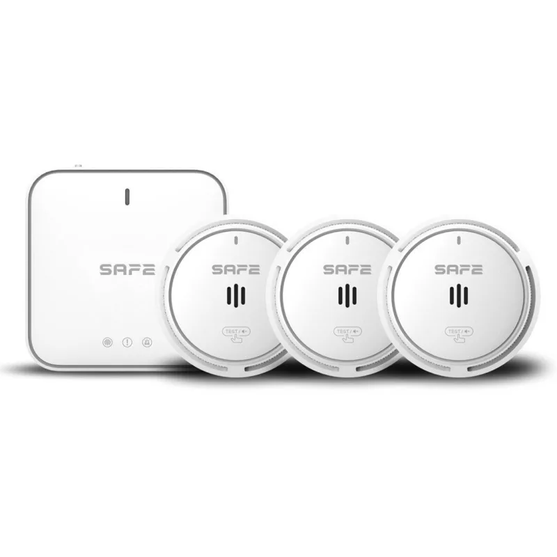 Safe S-FSC31-RF SET FIRE BASIC PLUS - 1x SAFE50HUB-WRF, 3x SAFE10Y30-RF…