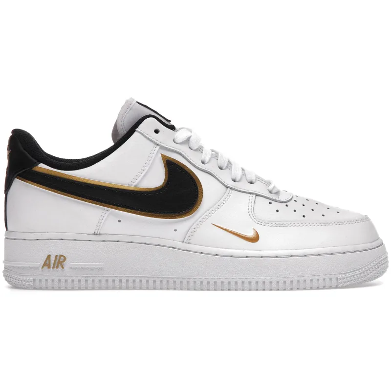 Nike Air Force 1 Low '07 LV8 Double Swoosh White Metallic Gold - 47