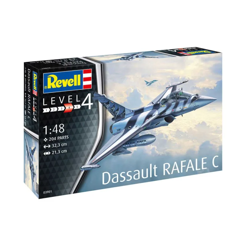 Revell Plastic ModelKit lietadlo 03901 - Dassault Rafale C (1:48)