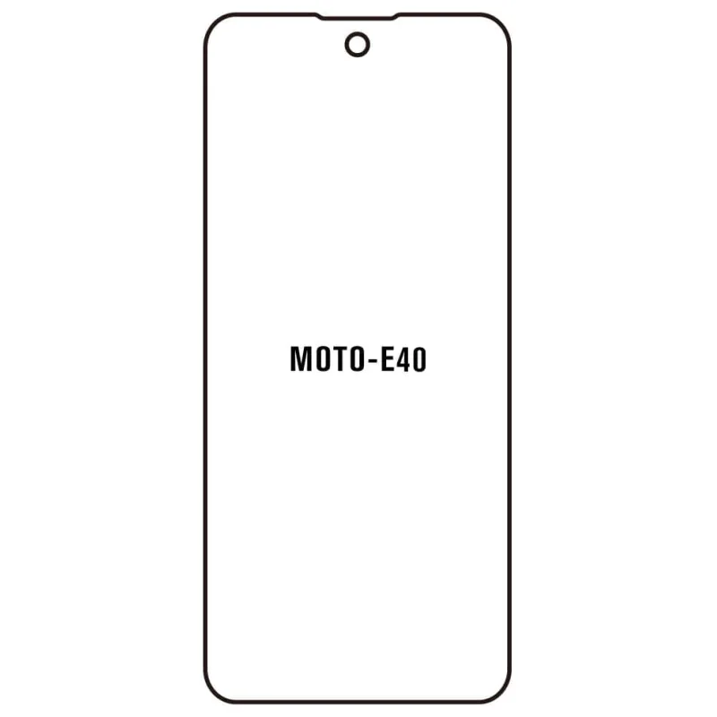 Sunshine Motorola E40 Predná Hydrogél ochranná fólia Strih: Predná 1, Typ fólie: Číra