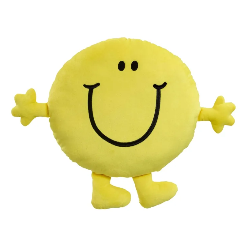 Rainbow Mr. Men Mr. Happy Veľký vankúš