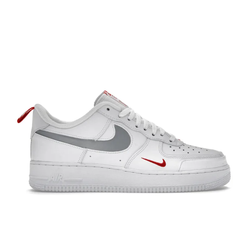 Nike Air Force 1 Low Reflective Swoosh White University Red - 47