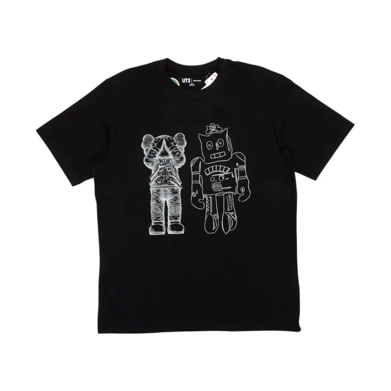 KAWS Uniqlo Andy Warhol UT Graphic 476351 T-shirt Black - M