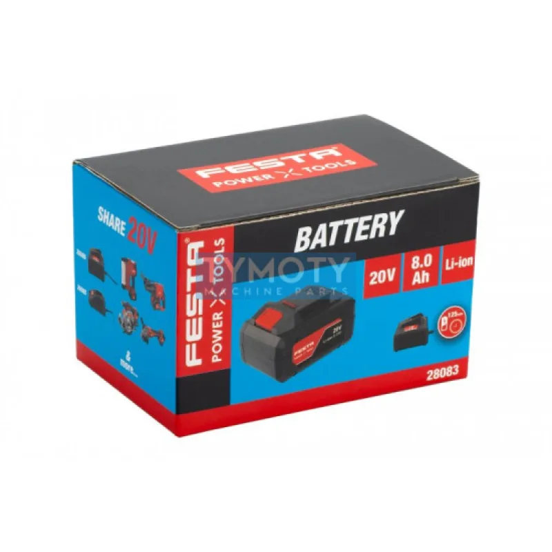 Batéria Li-ion do AKU náradia SHARE20V 8,0 Ah, FESTA 28083
