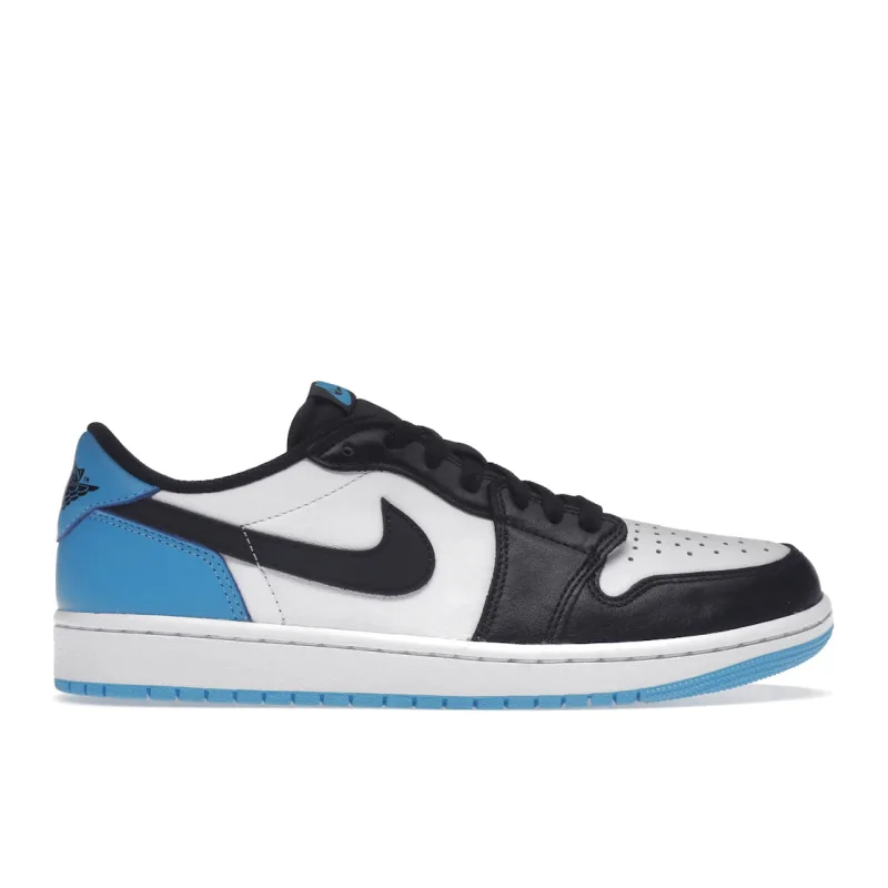 Jordan 1 Retro Low OG Black Dark Powder Blue - 44
