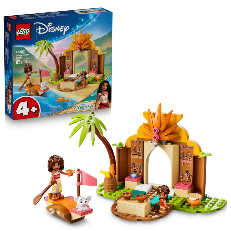 LEGO Disney 43282 Dedinský dom a loďka