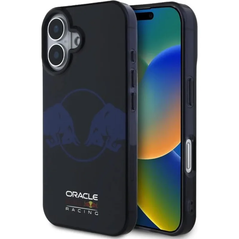 Red Bull PC/TPU Two Bulls MagSafe Zadný Kryt pre iPhone 16 modrý…