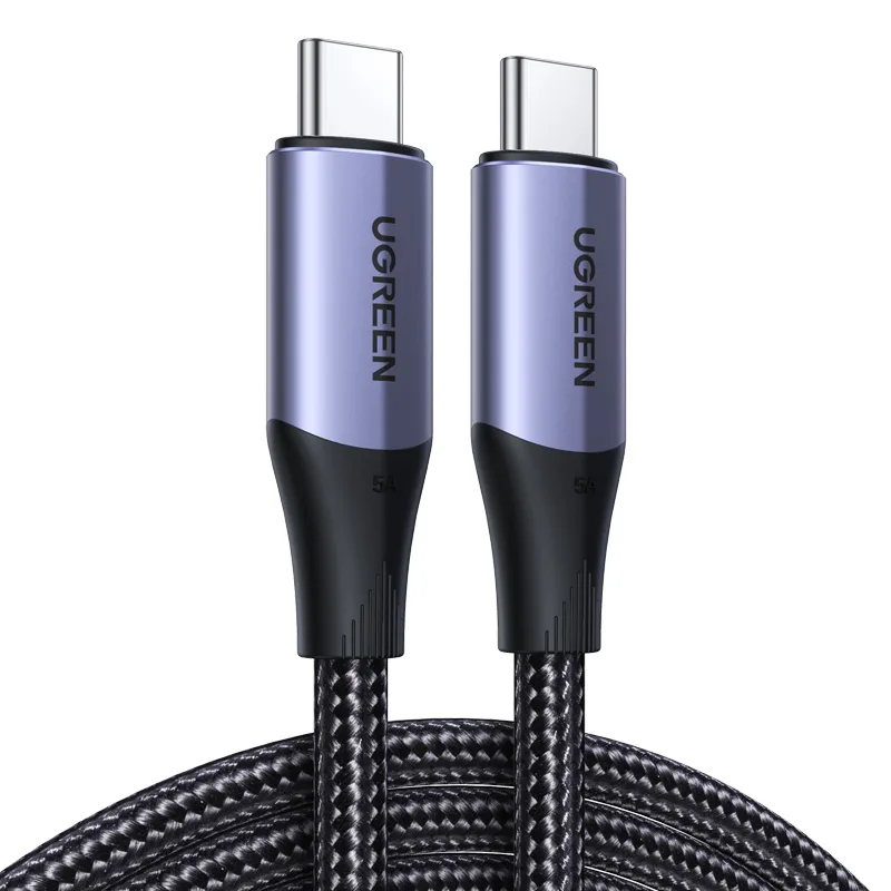 Ugreen US355 USB-C 3.1 Gen 2 / USB-C 3.1 Gen 2 kábel 1 m - čierny
