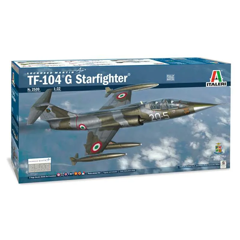 Italeri Model Kit lietadlo 2509 - TF-104 G Starfighter (1:32)