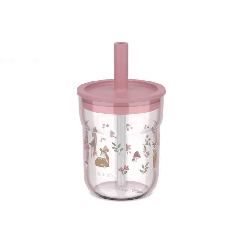 Little Dutch Téglik so slamkou 250 ml Fairy Garden
