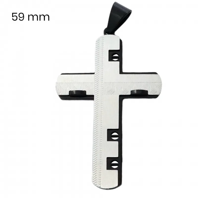 Prívesok z chirurgickej ocele kríž EXEED 245150