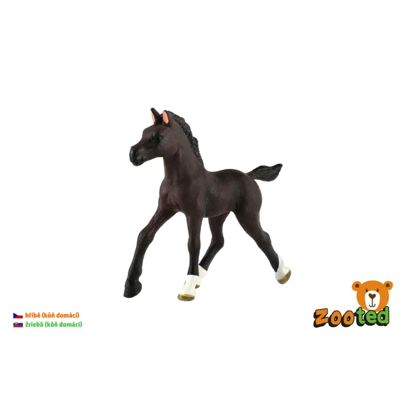 ZOOted Kôň domáci žriebä zooted plast 11cm