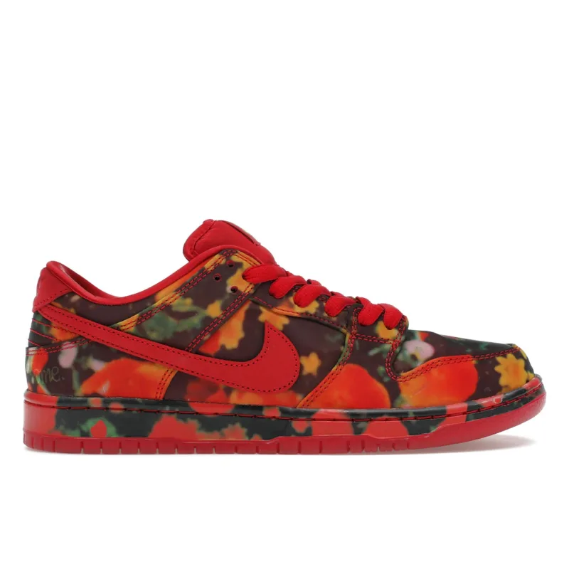 Nike SB Dunk Low The Wizard of Oz Poppy Field Red - 44.5