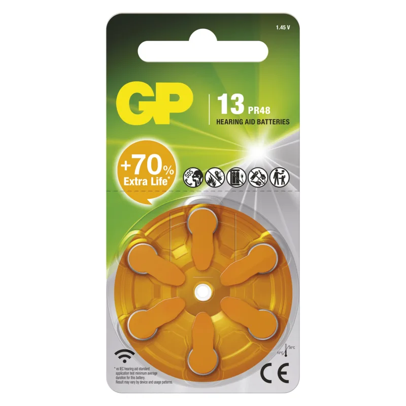 GP BATERIE DO NASLOUCHADEL ZA13F 6BL 1044001306