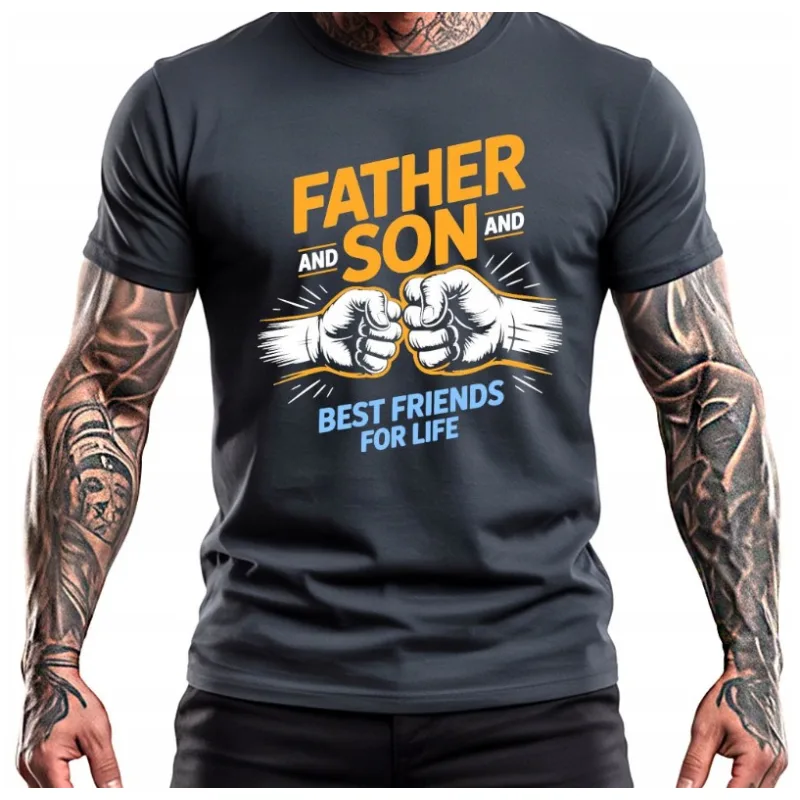 Father and Son - Best Friends for Life (tričko) (tričko)