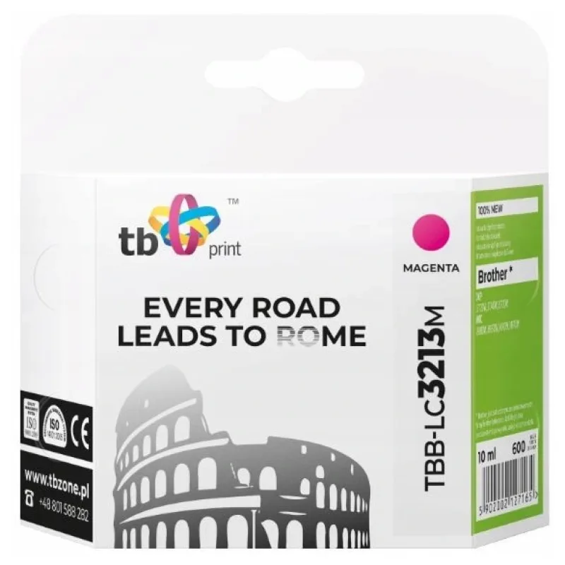 Ink. kazeta TB kompat. s Brother TBB-LC3213M MA TBB-LC3213M