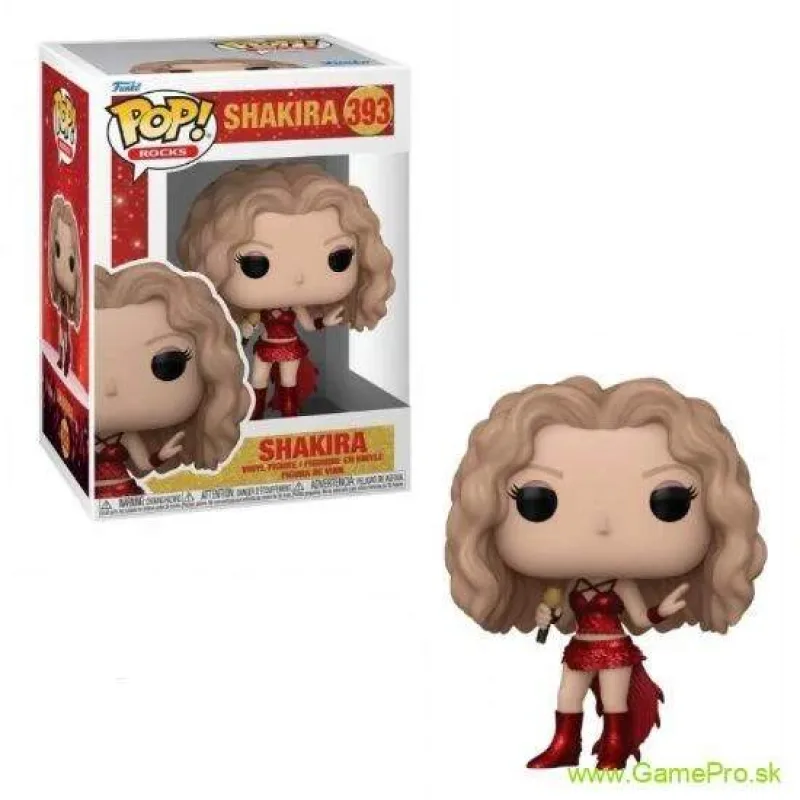 Funko Pop! Funko Shakira Whenever. wherever Rocks 357