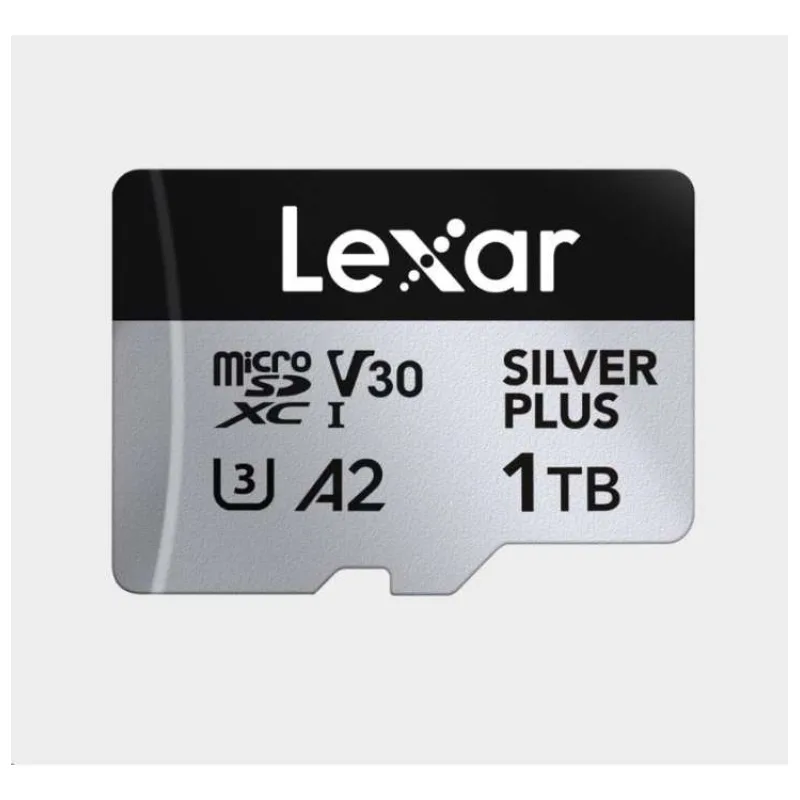 Lexar 1TGB H-P Silver Plus microSDHC s adp C10 A2 (LMSSIPL001T-BNANG)