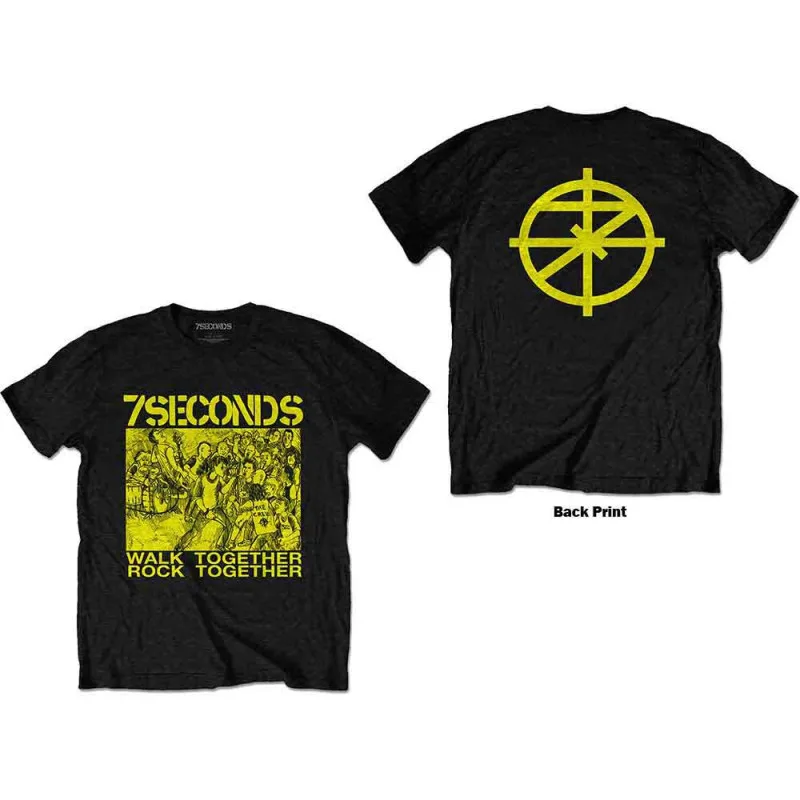 7 Seconds - WTRT (Back Print) (tričko)