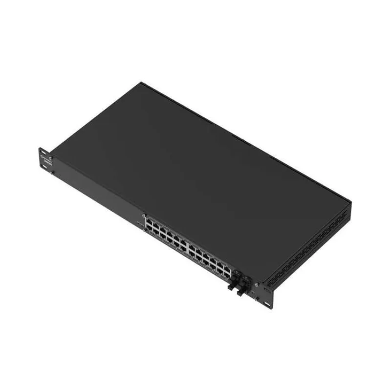 Teltonika SWM282 Průmyslový PoE switch s managementem, 24x GLAN, 4x SFP (SWM282000200)
