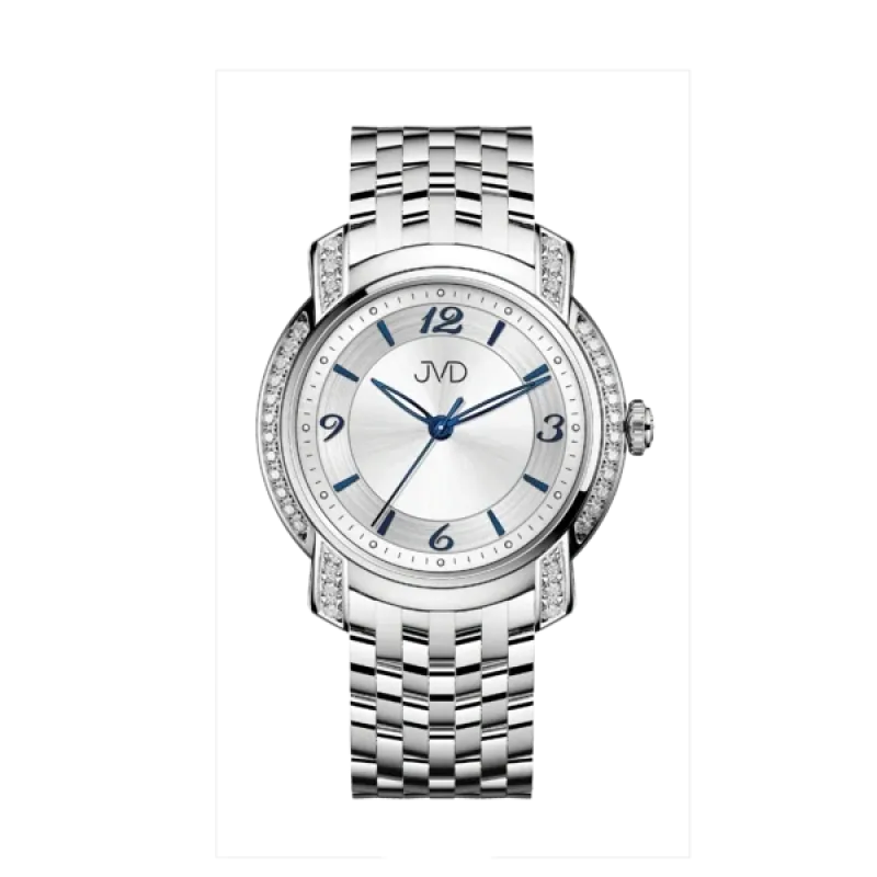JVD Dámské náramkové stříbrné elegantní šperkové hodinky JVD JG1042.1