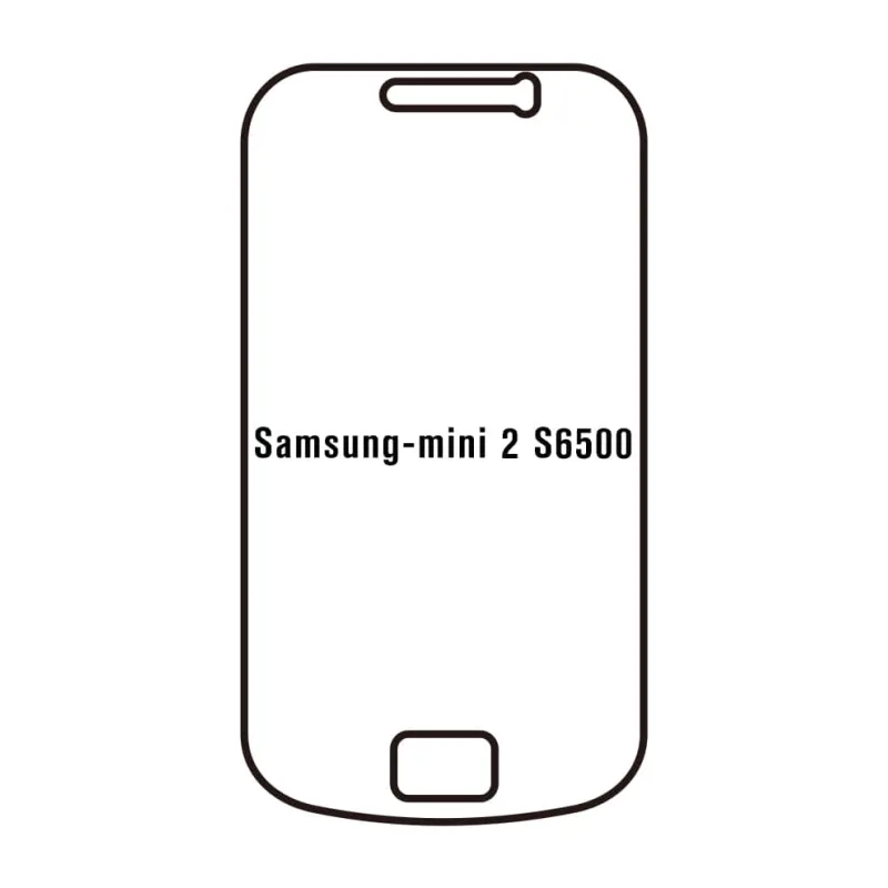 Sunshine Samsung mini 2 S6500 Predná Hydrogél ochranná fólia Strih: Kompatibilná s krytom, Typ fólie: Matná