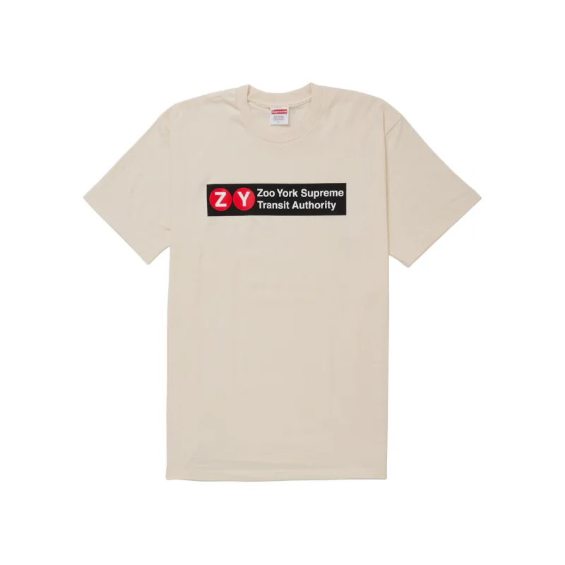Supreme Zoo York Transit Tee White - XXL