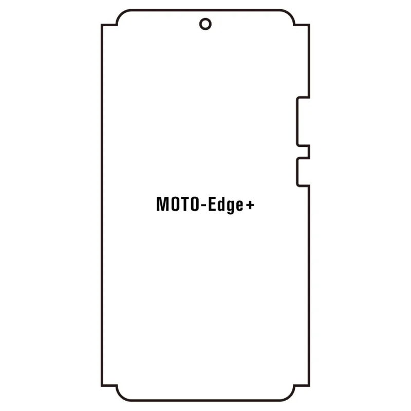 Sunshine Motorola Edge+ (2023) Predná Hydrogél ochranná fólia Strih: Predná časť a rám, Typ fólie: Číra