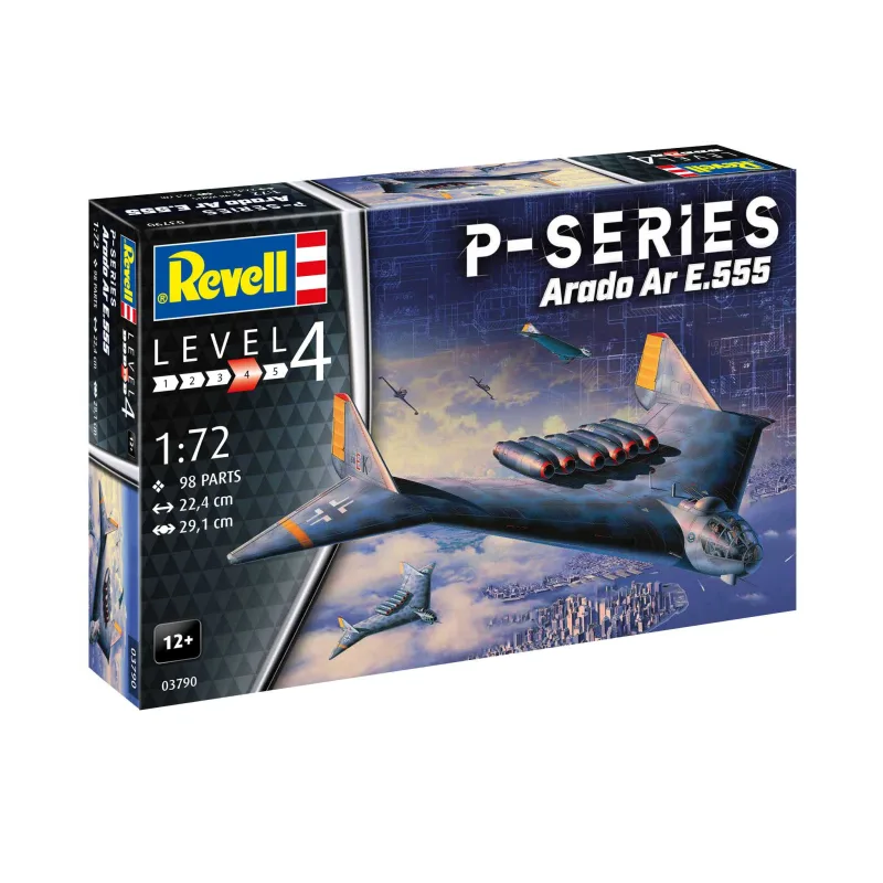 Revell Plastic ModelKit lietadlo 03790 - P-Series - AR555 (1:72)