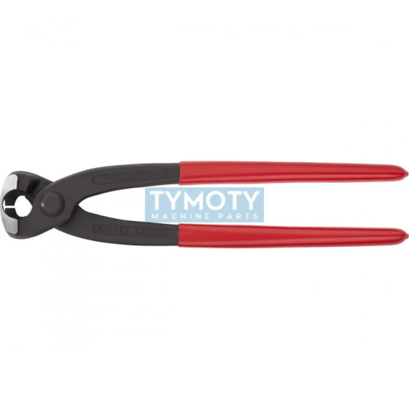 KNIPEX 10 99 I220 Kliešte na spony s okami, plastové návleky, fosfátované na čierno 10 99 I220