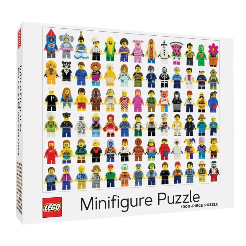 Chronicle Books Chronicle Books Puzzle LEGO® Minifigúrky 1000 dielikov - poškodený obal