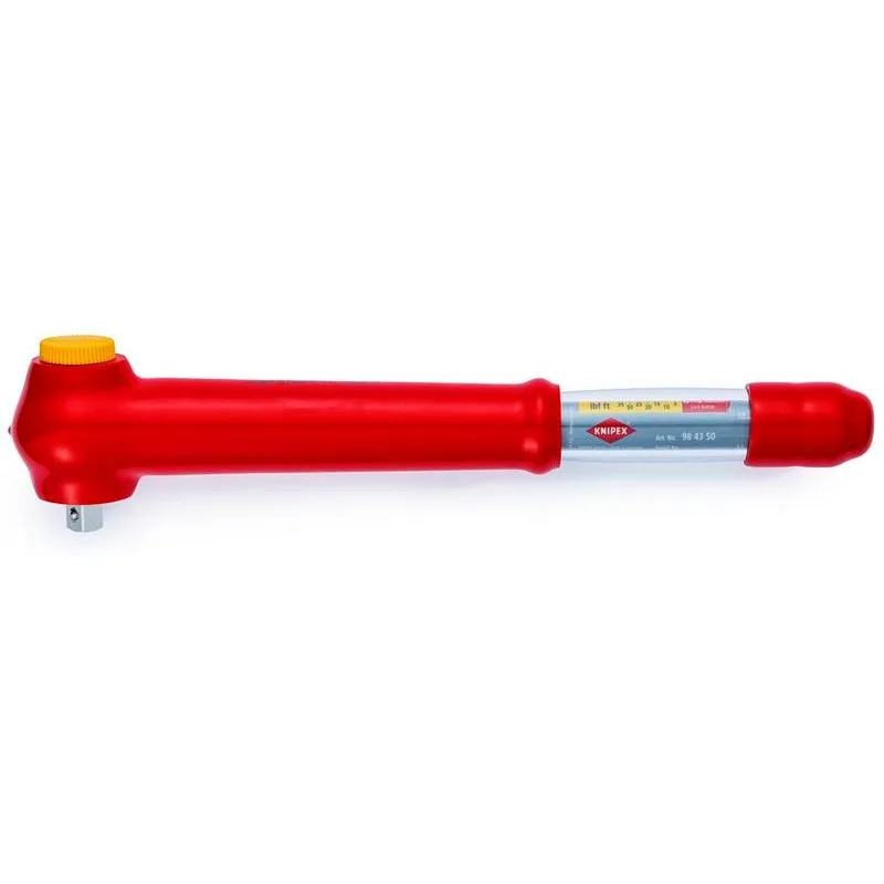 Kluc KNIPEX 98 43 50, 385 mm, 5-50Nm, 1/2", momentovy, VDE 1000V