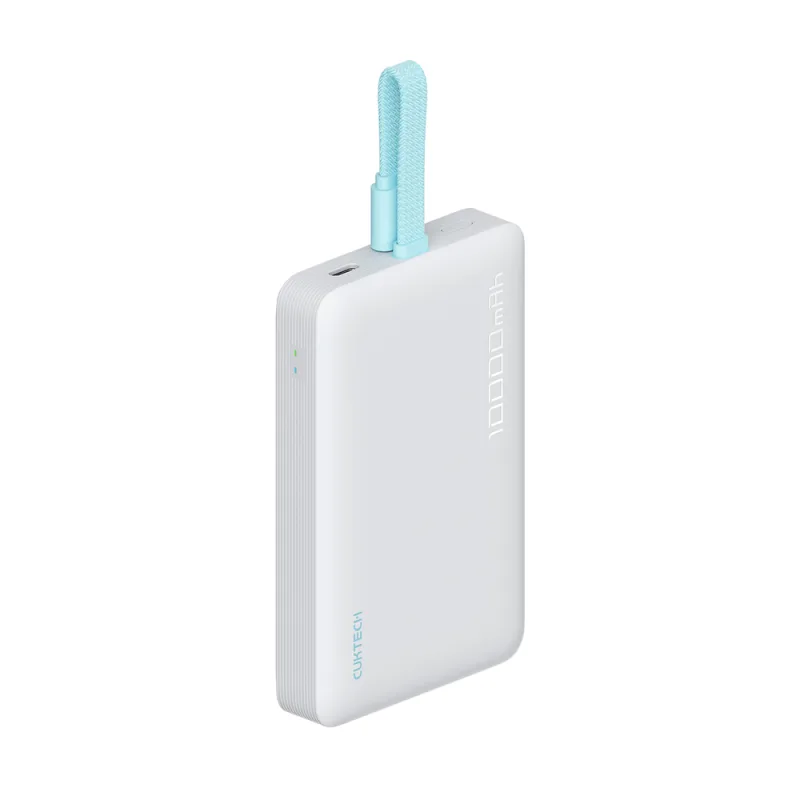 Magnetická power banka Cuktech CP132ML 10000 mAh - biela