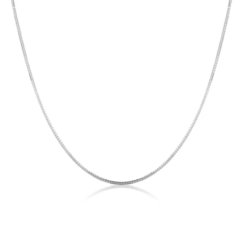 Zlatá retiazka z bieleho zlata venezia JVD ZC0046XJ91, 50, 1.53 g