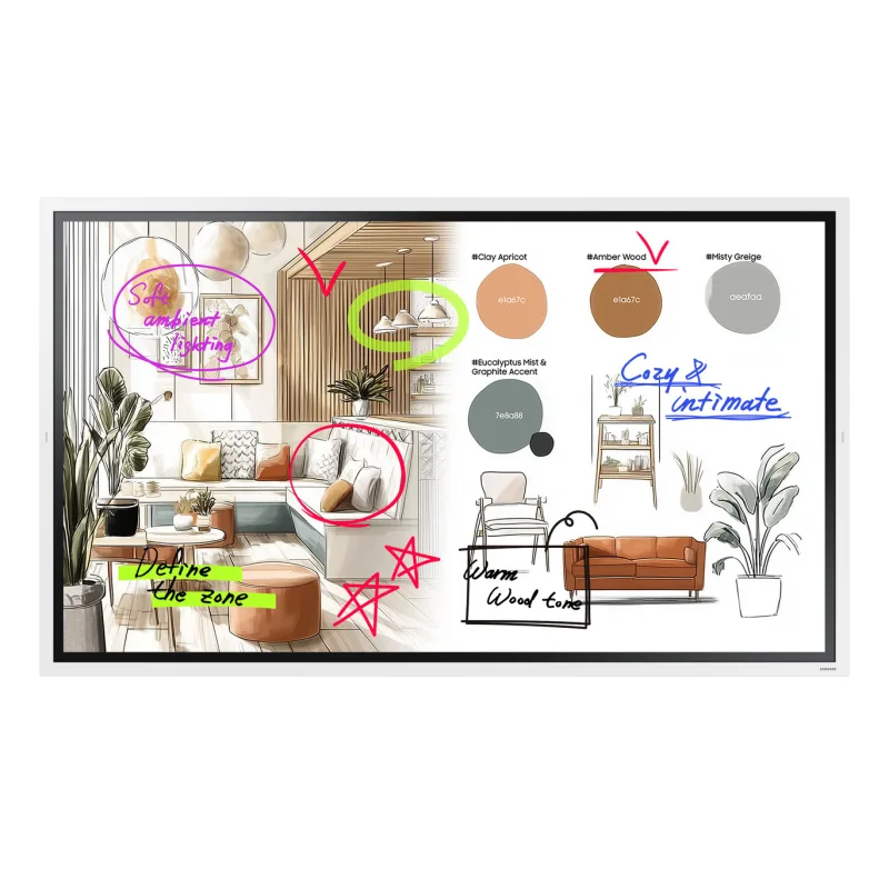 65" LED Samsung WM65FX- Flip Pro,UHD,450cd,12/7 LH65WMFWBGCXEN
