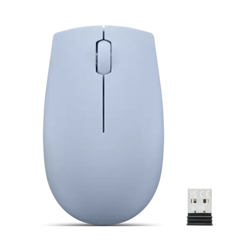 Lenovo 300 opticka bezdrotova myš 1000DPI Frost Blue