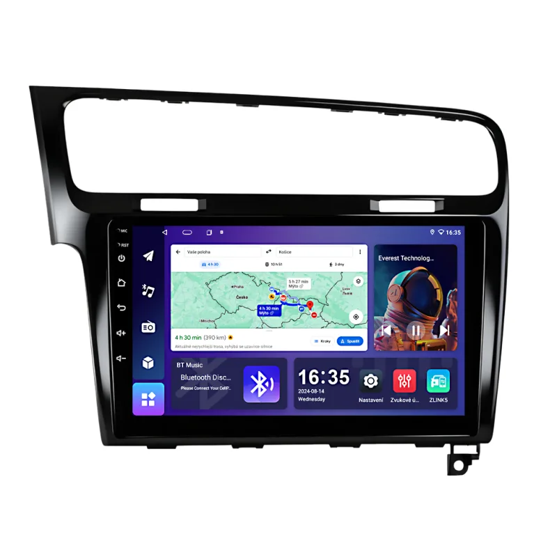 Isudar 2DIN autorádio T68B-IEV68 Android, Volkswagen Golf VII B627